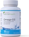 Omega-D3, concentrat EPA & DHA, Astaxantină & vitamina D3 