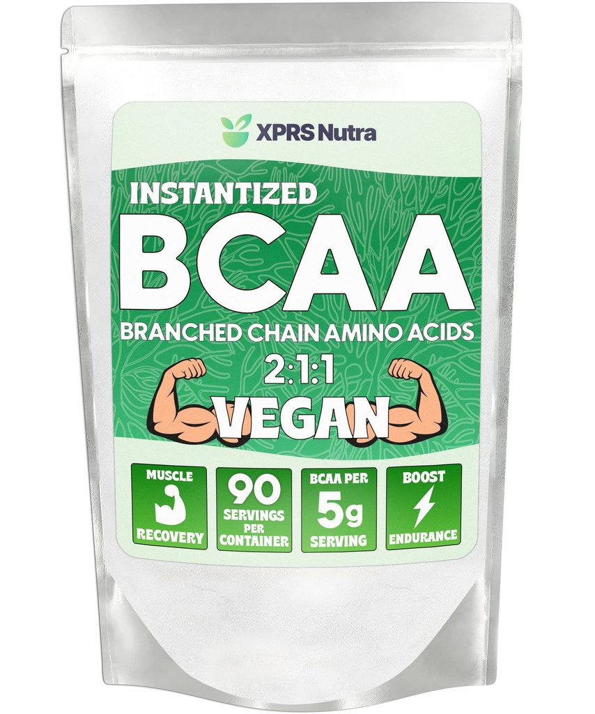 XPRS Nutra BCAA pulbere - Aminoacidi Suplimentul pentru bărbaţi - Nearomate BCAA Suplimente de antrenament - Suplimente de gimnastică pentru bărbaţi - Aminoacidi Suplimentul pentru femei pentru sport post antrenament recuperare (1 lira)
