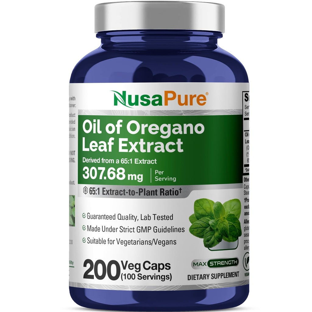 NusaPure Oregano Extract de ulei 20000mg 