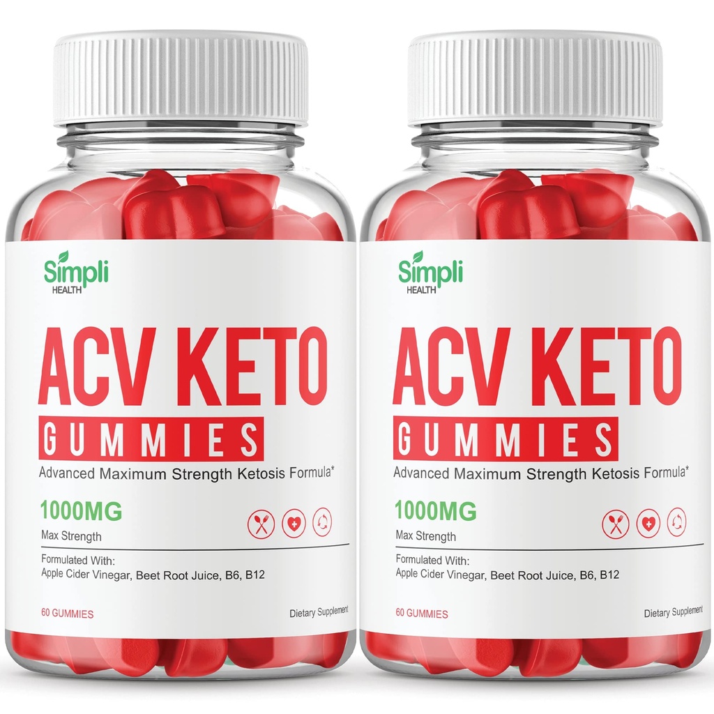 Simpli ACV Keto Gummies Simpli Health ACV Keto Gummies Extra Force (120 Gummies)