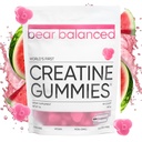 Gumele de crestine pentru barbati si femei - Creatura® Creatura Monohidrat, L-Theanină, L-Tyrosine & B12 pentru crestere musculara, Putere, Focus, Energie si Sanatate - Calorie scazuta, Zahar-Free, & Vegan