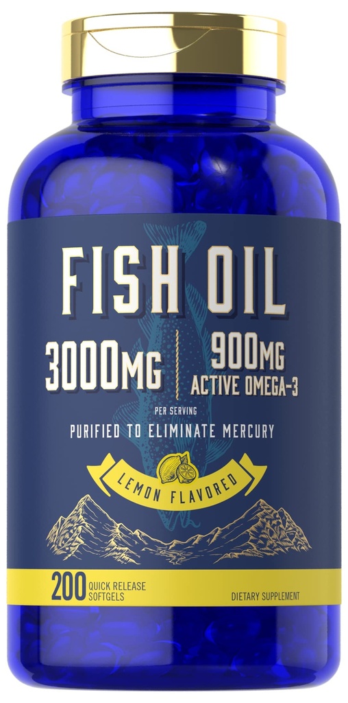 Carlyle Fish Oil 3000mg 