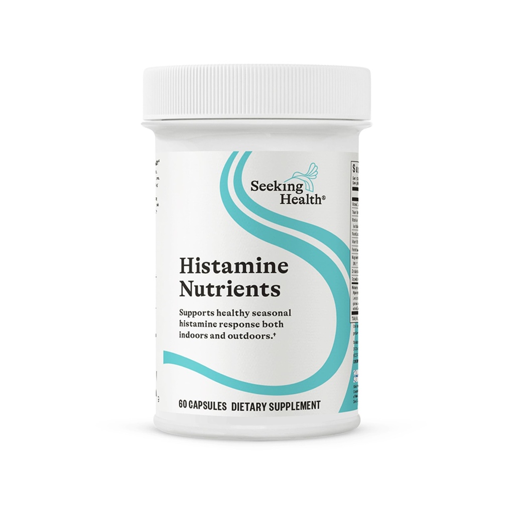 Cautare de sanatate Histamine Nutrients - Sezonal Histamine Supplement with Vitamina B1, Zinc, & Vitamina B3 - SIDA Histamină Răspuns - 60 Capsule