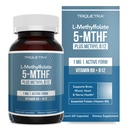 L Folate de metil 1000 mcg Plus metil B12 Cofactor 