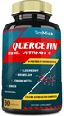 Quercetin Extract capsule - Blend Elderberry, Bromelain, Ginger, Stinging Nettle, Echinacea, Pepper negru și mai - 60 capsule, 2 luni de aprovizionare