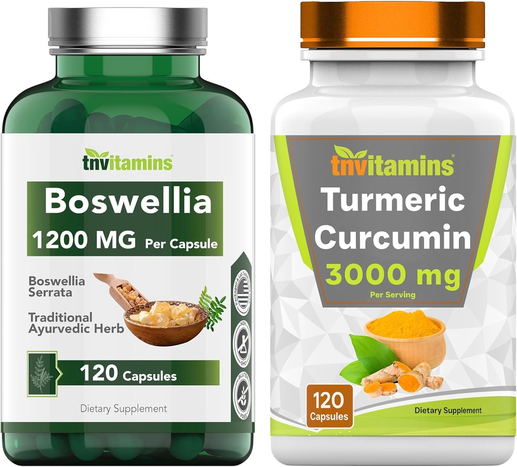 Boswellia Serrata & Curcumina cu piper negru