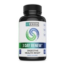 Zhou 3 zi renou - Probiotice pentru sanatate digestiva, Probiotice pentru barbati si femei, Gut Health & Natural Reset Supplement cu Ginger si Aloe - 27 Veg Caps