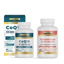 CoQ10 + Acid lipoic alfa + Acetil L-Carntine HCL + glicinat de magneziu 400 mg