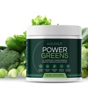 AgelessLX Power Greens, 42 Superfoods cu Probiotice, Enzime, și Prebiotic Fiber pentru Enhanced Energy, Imunity & Digestive Health, 30 Servings