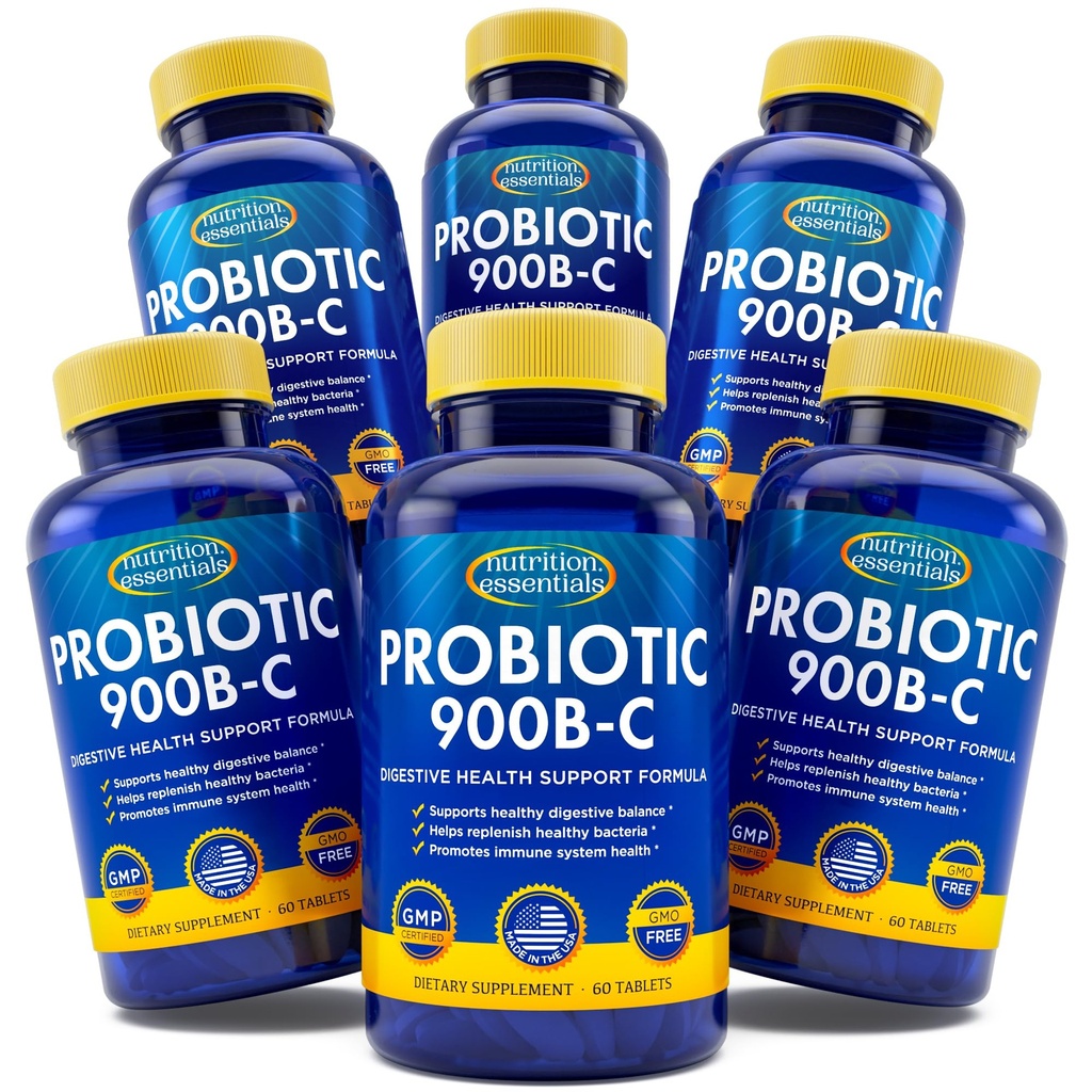 Nutritie Essentials GMP Certificat supliment alimentar probiotic 6 Sticle 360 capsule