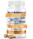 Suplimentul de sănătate hepatică pentru câini de talie medie - Milk Thistle pentru câini Suport hepatic cu S-Adenosylmetionină (La fel) & Silybin - 30 comprimate