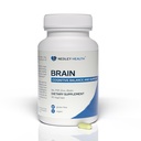 Brain - supliment de suport neurotransmițător echilibrat - Zinc, B6, Biotina pentru funcția cognitivă - 90 Capsule vegetale (Brain)