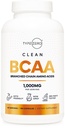 Tip Zero BCAA 1000 mg Aminoacidi ramificati lant (180 capsule, 90 serviri) cu 500 mg L-Leucină, 1000 mg L-izoleucină și L-Valină