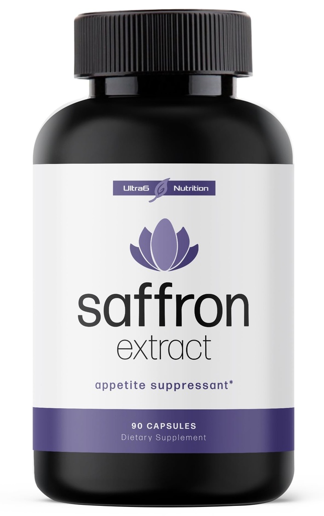 Extract de șofran pur - Suppressant de apetit pentru pierderea in greutate Femei si barbati - Natural Foamea si Suplimentul de control - Suplimente de șofran pentru ridicare energie și de mood - 90 capsule - Made in USA