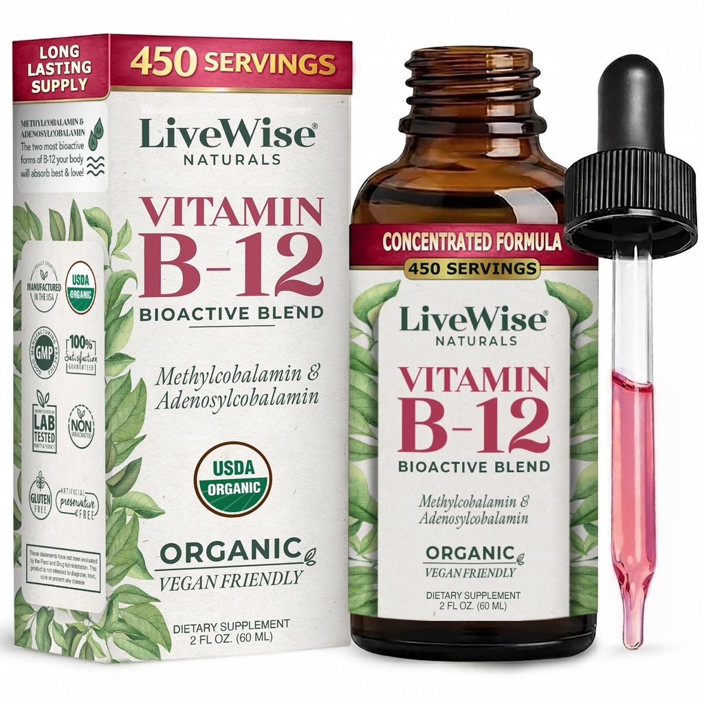 Lichid B12 Vitamina sublingual 