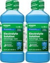 Ingrijire de baza Solutie Electroliti Avantaj Ingrijire cu Prebiotice PreVital, Zmeura Albastra, Proiectat pentru a preveni deshidratarea, inlocuieste Electroliti, Fluid si Zinc, 33,8 fl oz (Pachet de 2)