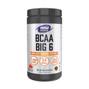 Now Foods Sports Nutrition, BCAA (Aminoacidi în lanţ) Big 6, Pepene verde, 600 Grams