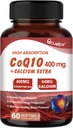 CoQ10 400mg Capsule, Coenzima Q10 Suplimente de absorbţie ridicată 