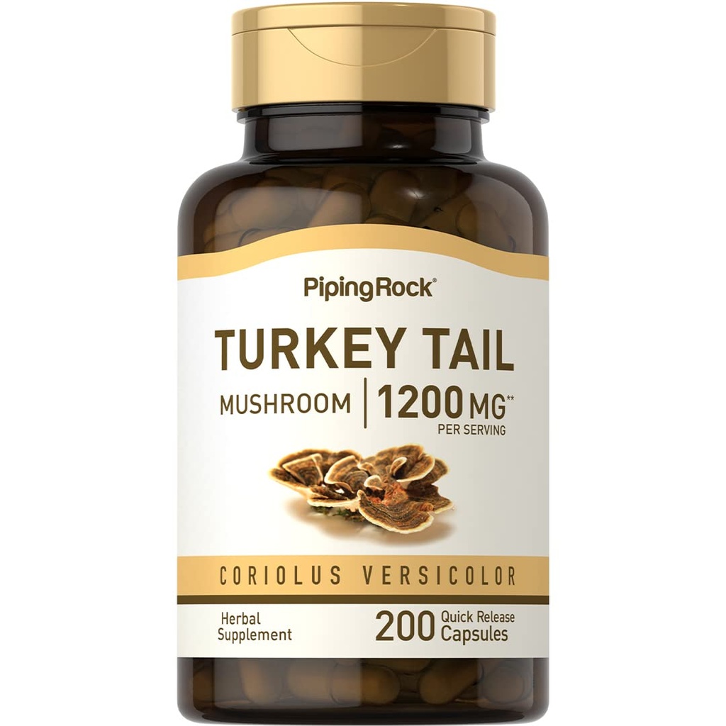 Piping Rock Turcia Tail capsule ciuperci 1200mg 