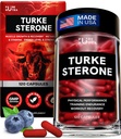 Turkesteron Supliment pentru bărbaţi - Organic Turkesteron Supliment pentru creşterea musculare w/Fadogia Agrestis Pterostilbene 