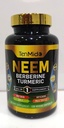 Neem Leaf Supliment - 8in1 Formula - Combinați cu Berberine, Turmeric, Holy Basil, Amla, Artichoke, Milk Thistle, și Black Pepper - Suport imunitar - 120 capsule pentru 4 luni de aprovizionare