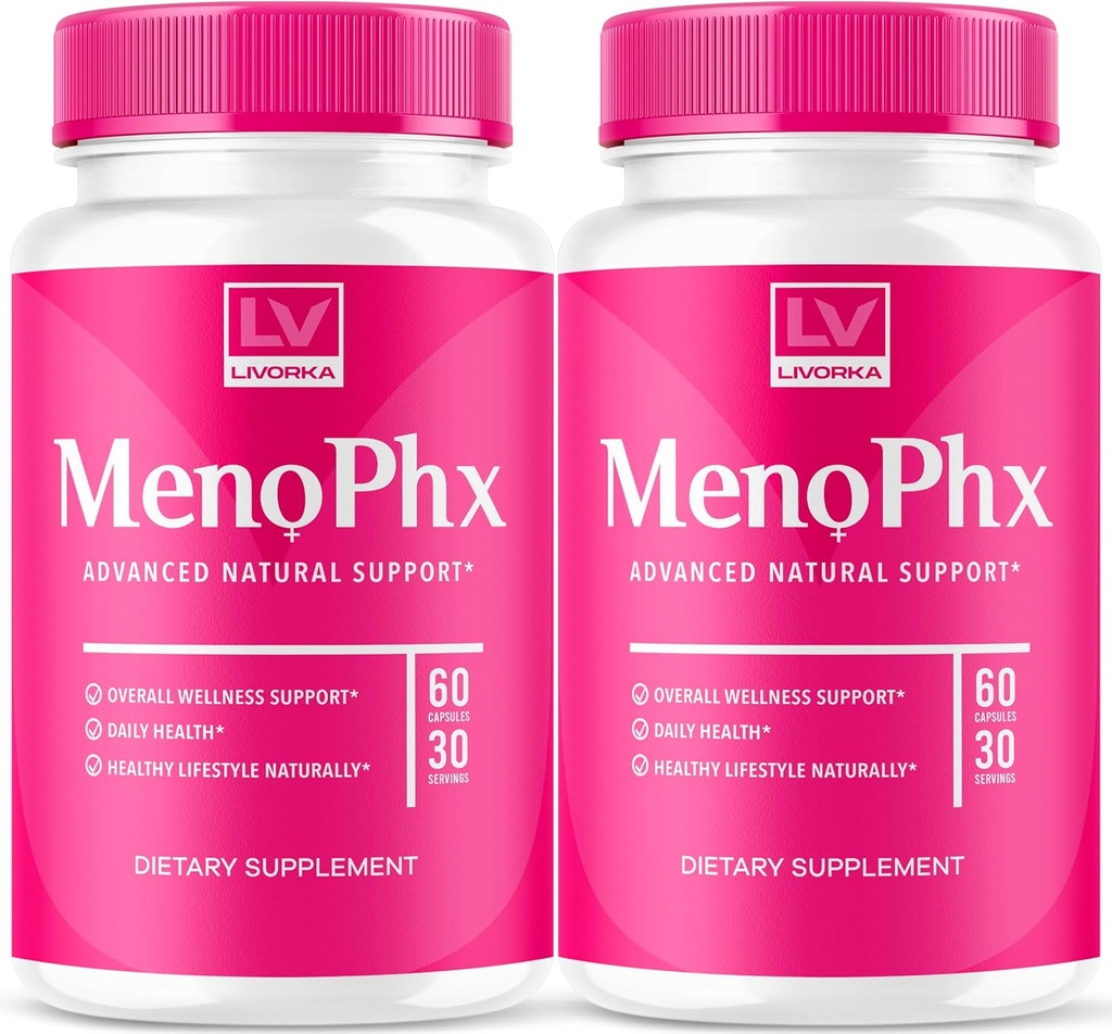 LIVORKA (2 ambalaj) MenoPhx, MenoPhx, MenoPhx Capsule, MenoPhx Detox, Meno PHX, PHX Meno, MenoPhnx (120 capsule)