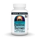 Sursa Naturals Essential Enzime 500mg Bio-Aliniat Suplimentul Multiple Defense Herbal pentru Digestia, Gaz & Constipație Relief - Suport puternic al sistemului imunitar * - 120 Capsule