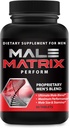 Masculin Matrix XL- Extindere pastile pentru bărbați- Amplifica dimensiunea masculină- Extinde în lungime, Engorge în Girth- Boost până la 3 inches în 90 zile- Stamina Multiplicator- 60 comprimate