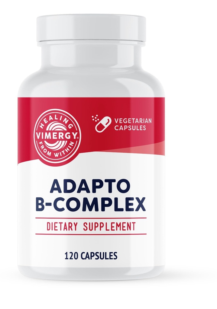 Vimergy Adapto B Complex, 120 Servings 