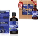 Jungle Powders Wild Bilberry Extract 3x3.4oz Sticluță de lichid de bilberry Anthocianin alcool-Free supliment european de afine pentru ochi de mare biodisponibilitatea Extract lichid