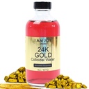 Eu sunt Joy: lichid de aur coloidal 24k 99.99% Pure 100ppm Ruby Red Water based Toate electroliza naturale sticla de sticlă mare de 8 oz
