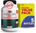 Wellary Max Menopause Supplement, 40 Miliarde UFC Amestec probiotic, 90 capsule (5)