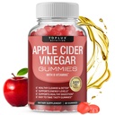 Toplux Apple Cidru Otet Gumries - 1000mg ACV cu B12, Root de sfeclă, rodie pentru Immune System, Detox & Cleanse, Gummy Alternative la Apple Cidru Capsule de Vinegar, pentru bărbați Femei, 60 Gummies