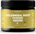 Root pulbere Goldenseal - 4 oz, 113 Serviri * USA Made & Testat * Pure naturale Goldenseal Root Powder Supliment