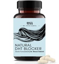 Dr. Steven Gabriel Natural DHT Blocker pentru femei și bărbați - supliment de creștere a părului cu Saw Palmetto, Stinging Nettle, Pygeum Bark, capsule de ulei de semințe de dovleac (60 de capace)