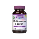 Bluebonnet Multi Minerale Plus Boron Capsule vegetariene fără fier,White 90 Count