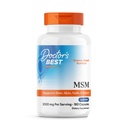 Medici Cel mai bun MSM, Sprijină păr, piele, unghii, & articulații, Non-GMO, Gluten gratuit, 3000 mg Per Serving, 180 capsule