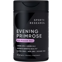 Sport de cercetare seara Primrose Supliment de ulei presat rece - Softgels pentru femei si sanatatea pielii - Gluten gratuit & non-GMO GLA - Mare potenta 1300mg, 30 Conte