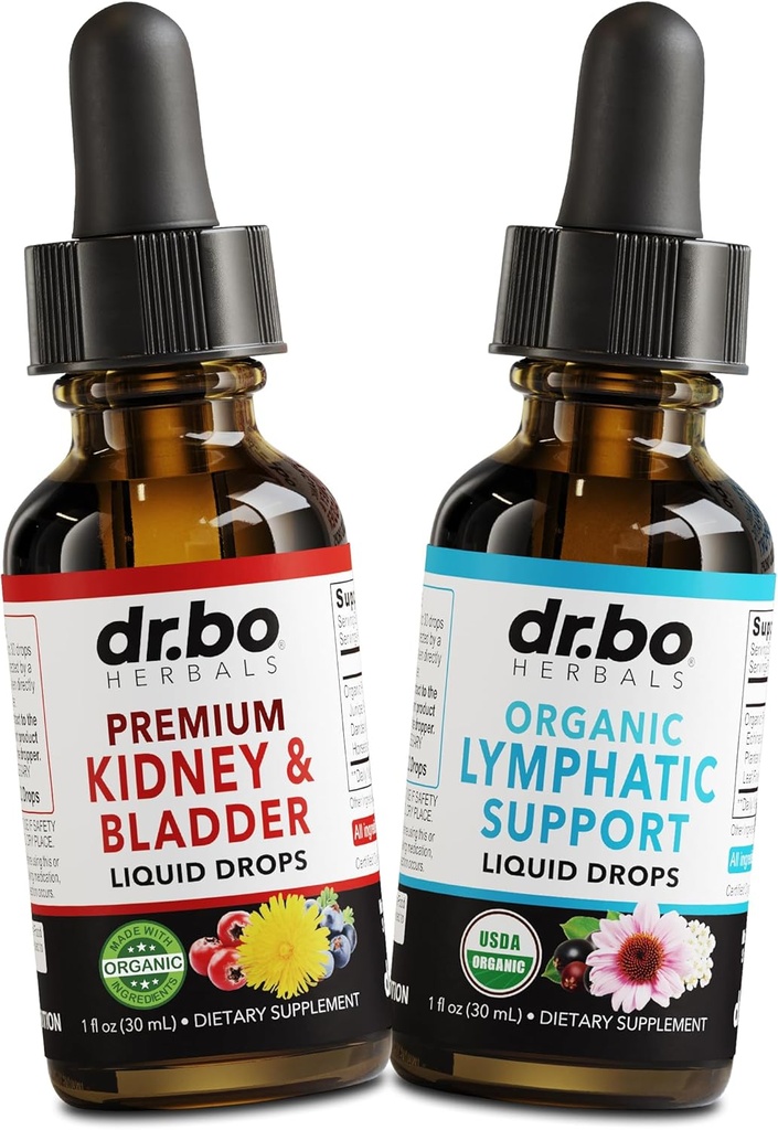 Bladder renal & Limphatic Drenaj Suplimente picături - Organic Rinichi vezica urinara Suplimente picături & Lymphatic Suport lichid Curățenie - Renal Curățere Detox Sistem de limfă de tract urinar