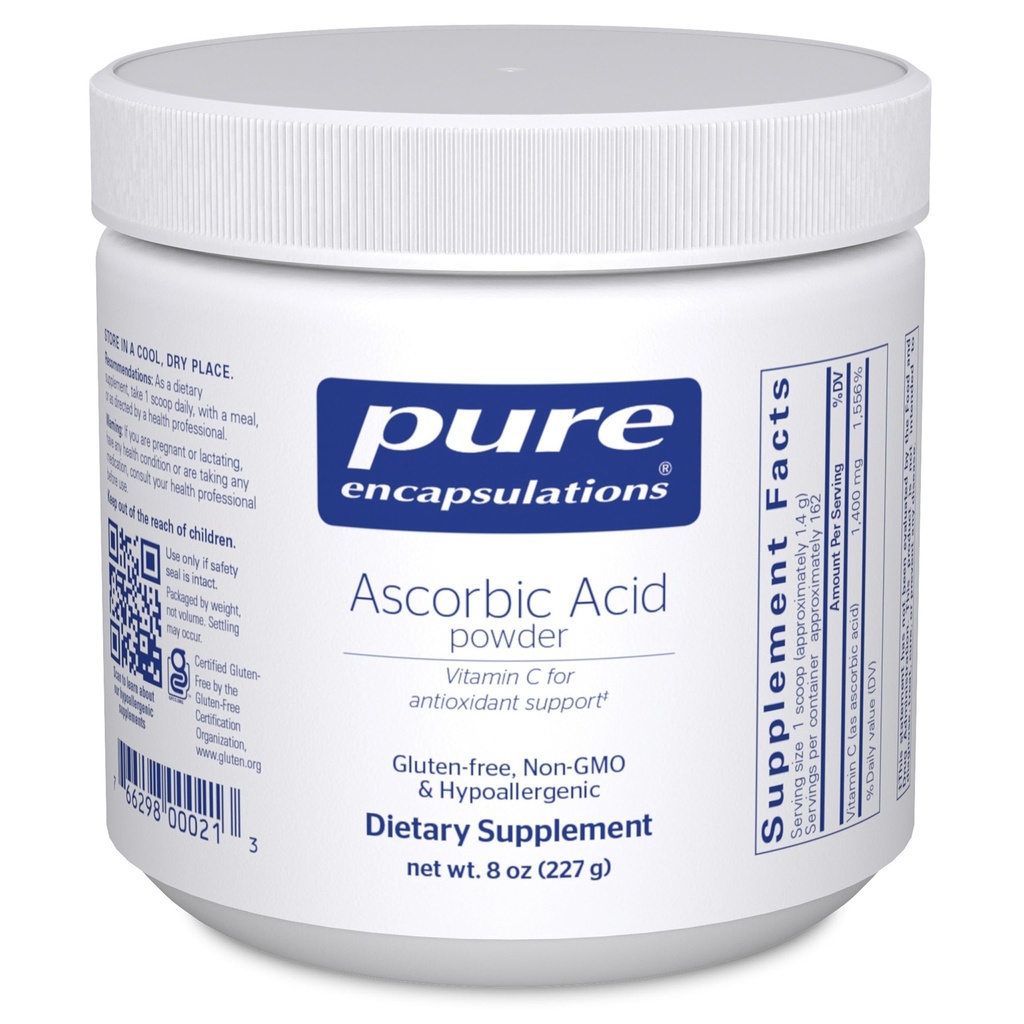 Pure Encapsulations Ascorbic Acid Powder 