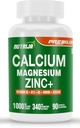Zinc de calciu magneziu cu vitamina D3, bor, K2 & B12 (90 capsule)
