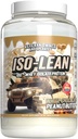 Izolat de proteine Isolean 100% Whey, Sugar scăzut, Maximize Recovery, Veteren deținute și exploatate (28 Servings, Unt de arahide de ciocolată albă)