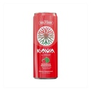 MITRA9 Băuturi botanice - Pepene de căpșuni Sparkling Kava băutură cu extract de rădăcină Kava - Îmbunătățitor de modă - Plant based - promovează calmul natural și claritatea (12 Fl. Oz) (4)