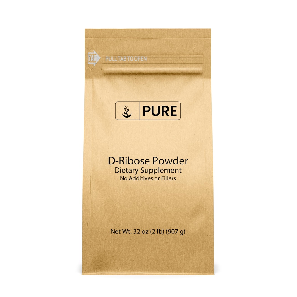 Ingrediente originale pure D-Ribose (2lb) Supliment nutritional, Non-GMO, Gluten-Free, Nearomat