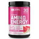 Optimum Nutrition Amino Energy - Pre Workout cu ceai verde, BCAA, Amino Acids, Keto Friendly, Green Coffee Extract, Energetic Powder - Pepene verde, 30 Serviri (Packaging May Vary)