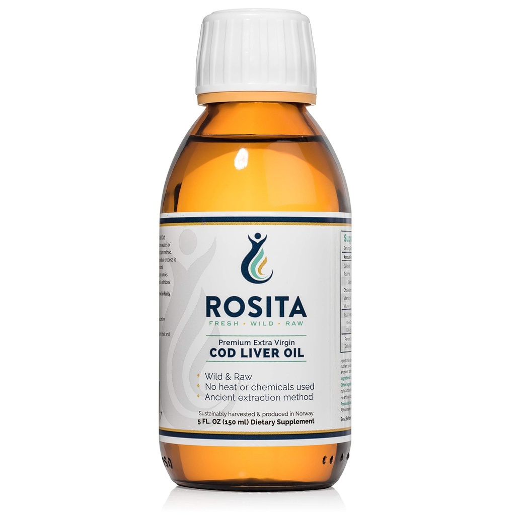 Rosita Extra Virgin Cod Ulei de ficat lichid
