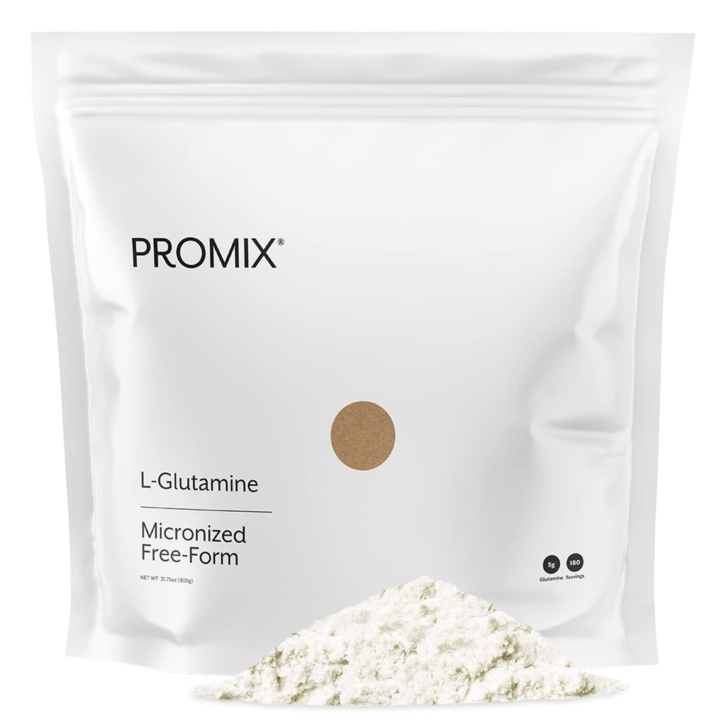 ProMix Nutrition L-Glutamine - formă liberă Micronizată pură - Nearomată, 180 Servings