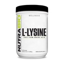 NutraBio L-Lysine pulbere 500g 