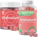 natura fel Myo-Inositol & Vitamina B1 Wellness Bundle - Echilibru hormonal și sistemul nervos de sprijin gume