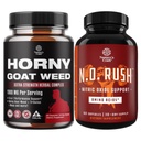 Bundle of Horny Goat Buruieni Extract Complex și energizarea oxid de azot pentru bărbați - cu Tribulus Saw Palmetto L Arginine și Tongkat Ali Extract - pastile de oxid de azot pentru bărbați cu rădăcină de sfeclă